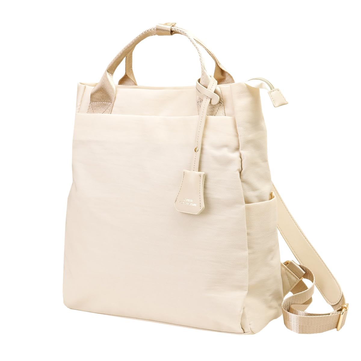 Lululemon トートリュック 19L ベージュ 大容量✨ 多機能2WAYトート