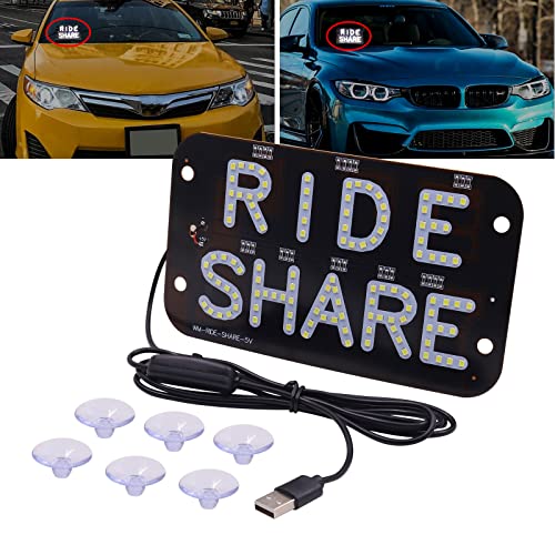 Luz indicadora LED de coche para pasajeros nocturnos con ventosa