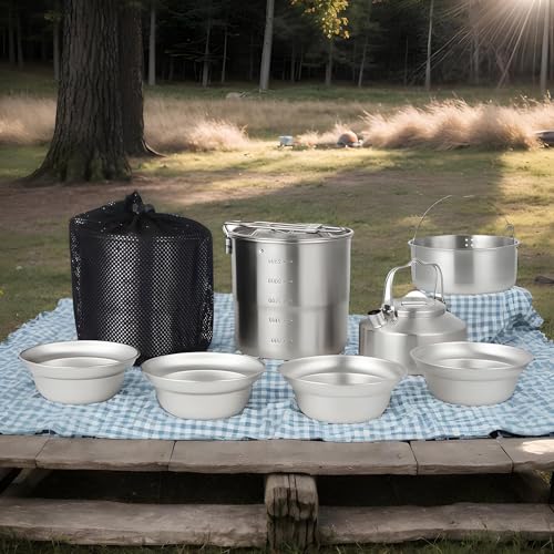 Batterie de cuisine de camping et survie avec matériel compact et résistant - 3