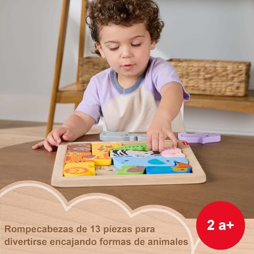 Miniatura 2 de Fisher-Price Puzzle de Animales de Madera