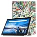Produktbild TiMOVO Hülle Kompatibel für Lenovo Tab P10, Ultra Lightweight Slim PU Leder Tasche Schutzhülle Schale Smart Case mit magnetischer Abdeckung für Lenovo Tab P10 10.1 Inch 2019 Release - Glück Baum