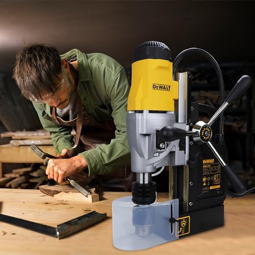 Image of DEWALT DWE1622K 1200W 50mm 2 Speed Magnetic Drill Machine Press