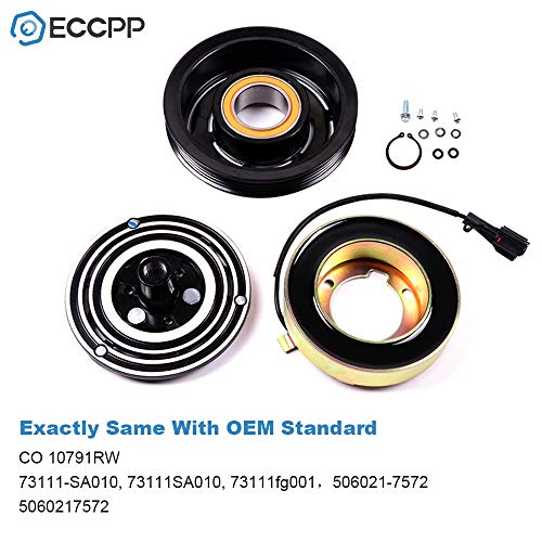Image of ECCPP AC Compressor Clutch 2003-2007 for Subaru Forester 2.5L