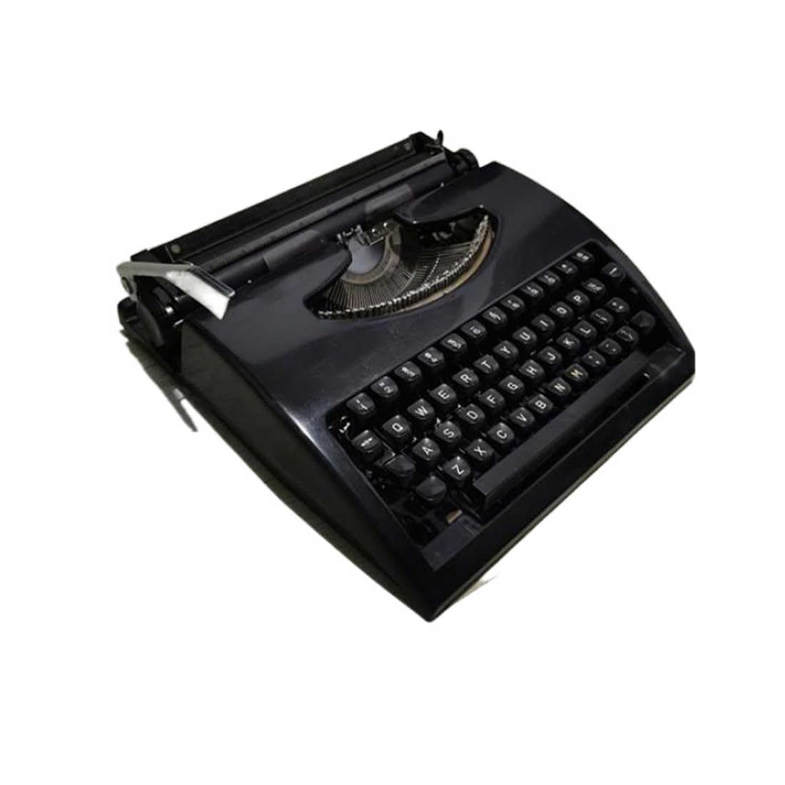 Retro-Schreibmaschine, tragbar, altmodisch, traditionell, für einen nostalgischen Fluss für Schriftsteller und Sammler