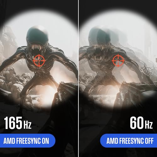 Image of Westinghouse 24 Inch Curved Gaming Monitor, 165Hz, 1ms, FHD 1080P, 3000:1 Contrast Ratio, 110% sRGB, 1500R, AMD FreeSync, Eyecare, for PC Games with Built-in Speakers, VESA, DisplayPort, HDMI