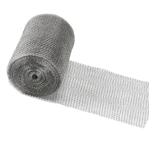 Steel Wool Mice, 6 Meters Rodent Control Gaps Blocker Stainless 0000 Coarse Wire Wool Stop Rats and Mice Insect Pest