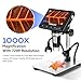 TOMLOV 1000X Coin Microscope with 4.3