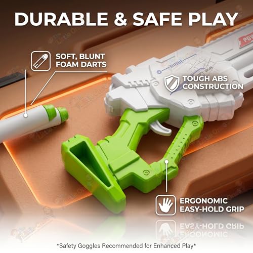 Image of The Little Ones Dart Blaster for Adults Age 15+ Years Above [DartForce X]