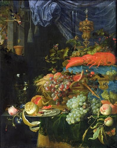 Art portrait pour decoración mural idée cadeau pendaison de crémaillère affiche toile baroque