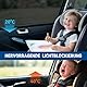 Sonnenschutz Auto Baby, (2-Stück) Sonnenblende Auto für Kinder, Moskitonetz für Auto, Sonnenschutz Auto Kinder fit 99% Autos, Doppelter Stoff für maximalen UV-Schutz (54 * 126cm)