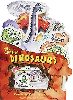 Board book The Land of Dinosaurs: A Mini-House Book