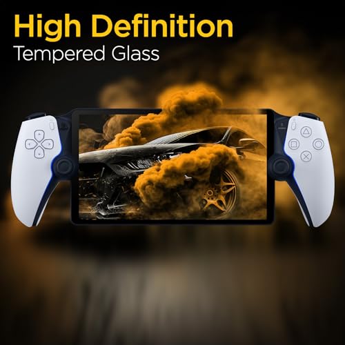 magglass Tempered Glass Designed for PlayStation Portal Screen Protector (8 inch) Blue Light Blocking Protector for PlayStation Portal Remote Player by magglass - Used condition - Image 3