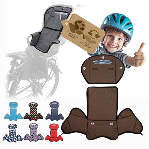 Ersatzbezug Sitzkissen Bezug [Auflage für Kinder Fahrradsitz] kompatibel...