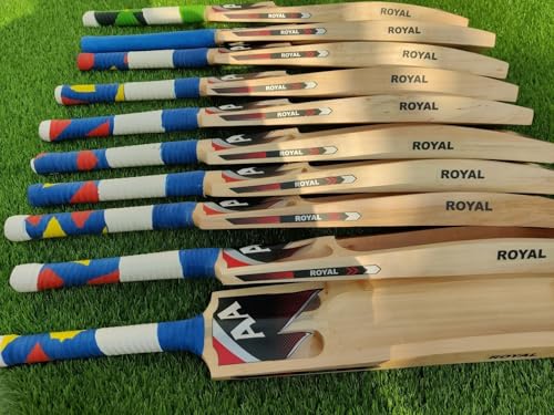Image of Willow Master Livesporting AA Hard Tennis Kashmir Willow Cricket Bat for Men & Youth (15+ Years) | Lightweight 1 kg Full Size Tennis Ball Practice Bat