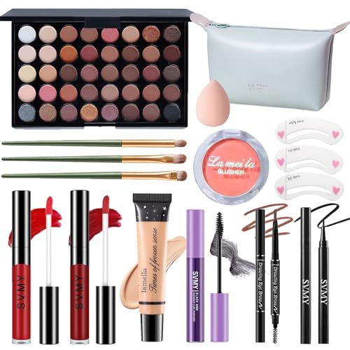 Makeup Set for Women, Makeup Full Kit for Beginners &amp; Professionals, Travel Makeup Set for Teens &amp; Adults, Makeup Gift Set for Girls, Eyeshadow Palette, Lip Gloss, Face &amp; Eye Make up
