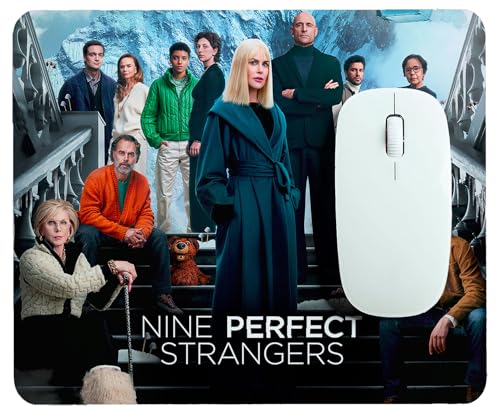 Bild: MUGSVILLE Nine Perfect Strangers Nicole Kidman Mark Strong Mauspad Computermatte - 19x23cm fr 9,99 EUR bei amazon.de