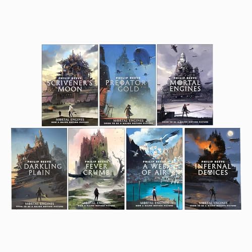 Mortal Engines Collection Philip Reeve 7 Books Set Pack New Children Trilogy
