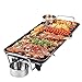 Produktbild DZSF Teppanyaki Electric Grill Plate | Großer Non-Stick-Tabellen-Griddle mit 48cm x 27cm Hot Plate & Adjustable Temperatur
