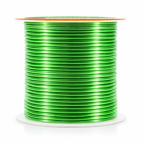 Image of Mandala Crafts 22 Gauge Lime Green Anodized Aluminum Craft Wire, 100 FT | Colored, Flexible, Bendable, for Bonsai, Armature, Sculpting, Wire Wrapping, Jewelry Making, Weather & Tarnish Resistant