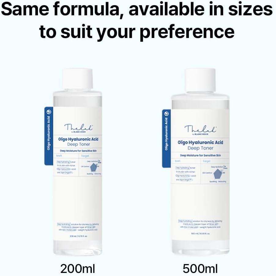 Oligo Hyaluronic Acid Hydrating Toner– Hydrating Toner for Sensitive Skin, pH Balance, Korean Skin Care, Alcohol-Free, Vegan Formula, 200ml (6.76 fl. oz.) - Image 7