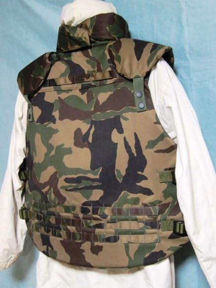 訳アリ 航空自衛隊 野戦迷彩 防弾チョッキ 2型 自衛隊 迷彩服 に 訳