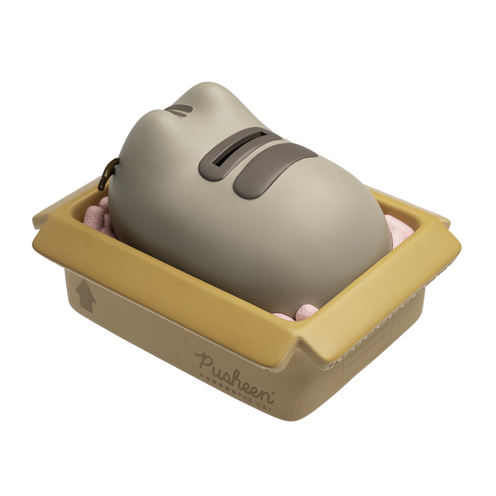 Hucha Infantil Gato Pusheen Cat - Huchas Originales para niños Kawaii de Vinilo | Regalo niña 8 años o Regalo Cumpleaños Mujer