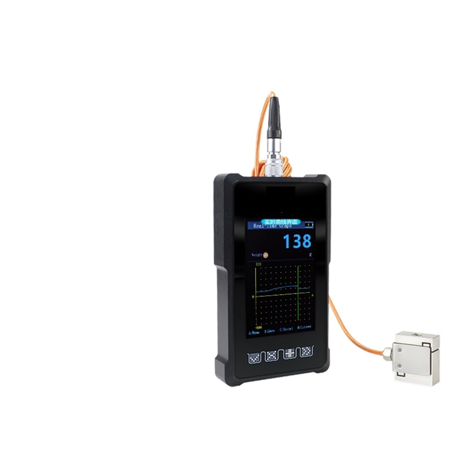 Medidor de fuerza digital DY920 Daysensor pantalla Digital medidor de fuerza push-pull probador máquina de tracción portátil dinamómetro máquina de prueba electrónica(1 channel 3200hz)