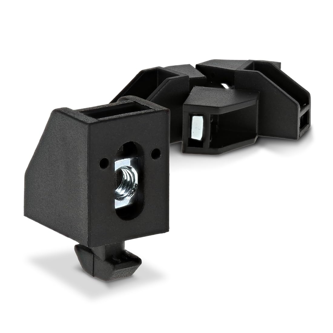 8020, 14139, 15 40 Series, Drop in Plastic Nylon Panel Mount Block Connector 80/20 Extrusion Accessories (5 Pack)