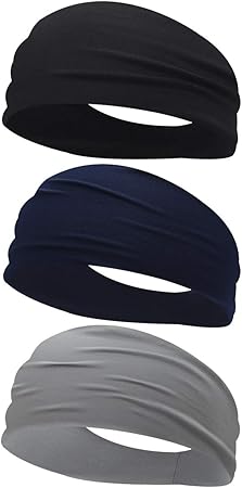 Amazon Co Jp ヘッドバンド ヘアバンド 汗止め 吸汗速乾 スポーツ用 薄型 メンズ 伸縮性抜群 柔らかい 男女兼用 3本セット ブラック ネイビー グレー 服 ファッション小物 Amazon Co Jp ヘッドバンド ヘアバンド 汗止め 吸汗速乾 スポーツ用 薄型 メンズ 伸縮性抜群 柔らかい 男女兼用 3本セット ブラック ネイビー グレー 服 ファッション小物