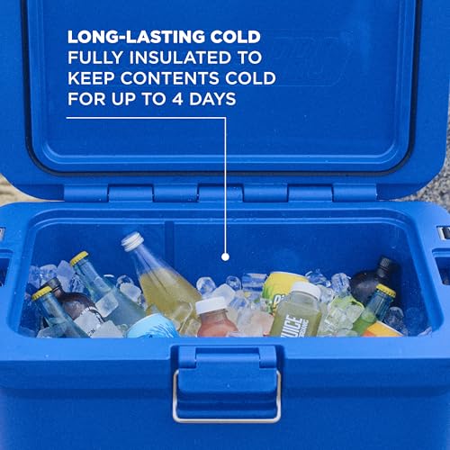 Image of Coleman Pro Heavy-Duty 45qt Ultra-Light Premium Hard Cooler, Extra-Thick Insulation Keeps Ice up to 4 Days, 74-Can Capacity
