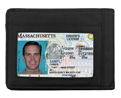 Big Skinny Men's Bifold with Outside ID Pocket, Black4