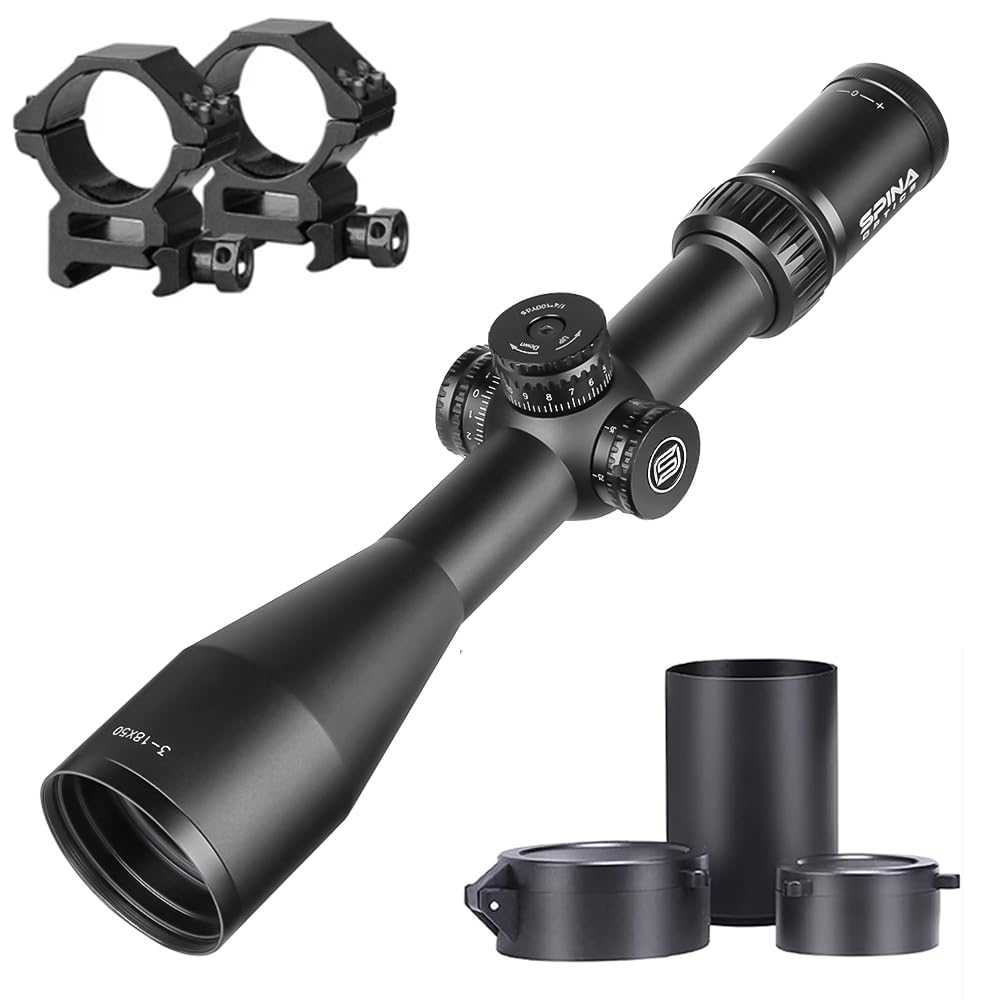 ライフル スコープ Amazon.co.jp: SPINA OPTICS ライフルスコープ IronClaw 3-18X50 SF