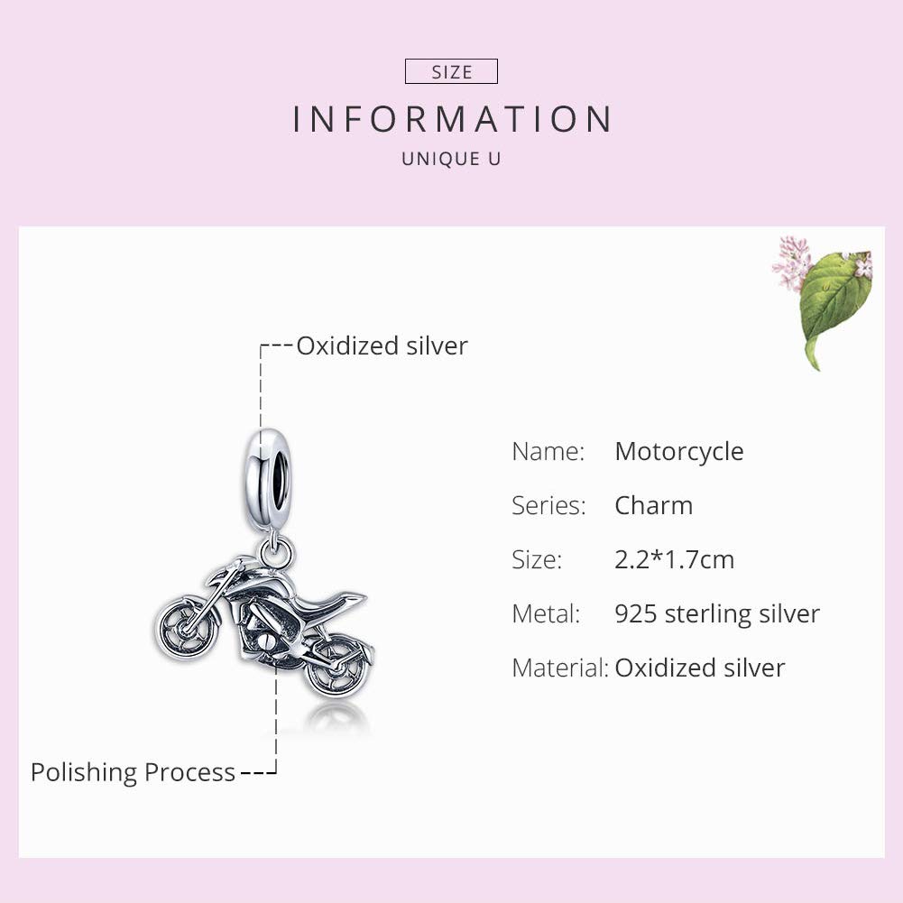 Charm Colgante de Plata 925 para Mujer Charm de Flor, Regalo para Madre Mamá Hija Niña, Joyas para Cumpleaños San Valentín y Navidad