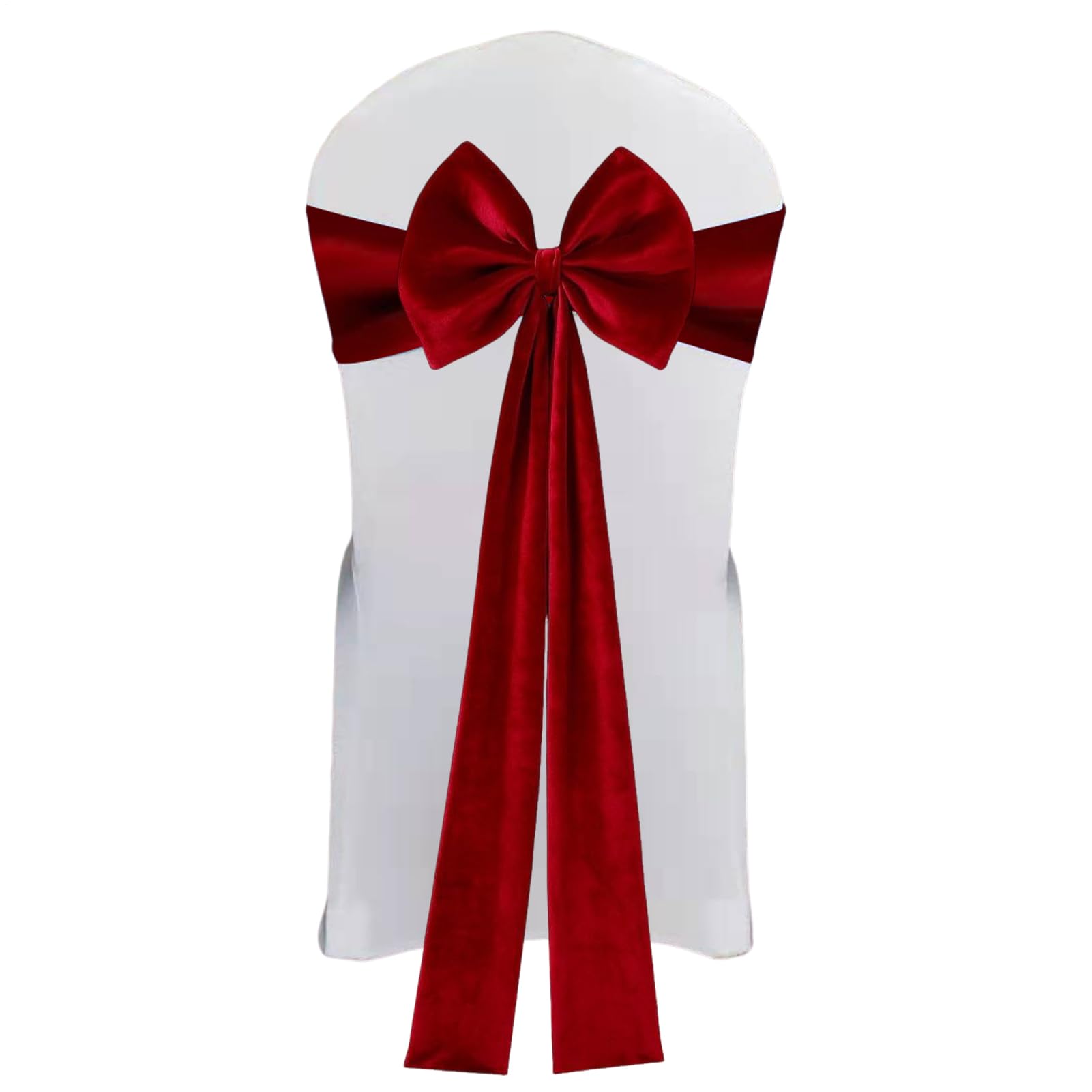 Bandas para respaldo de silla que no se caen en Navidad
