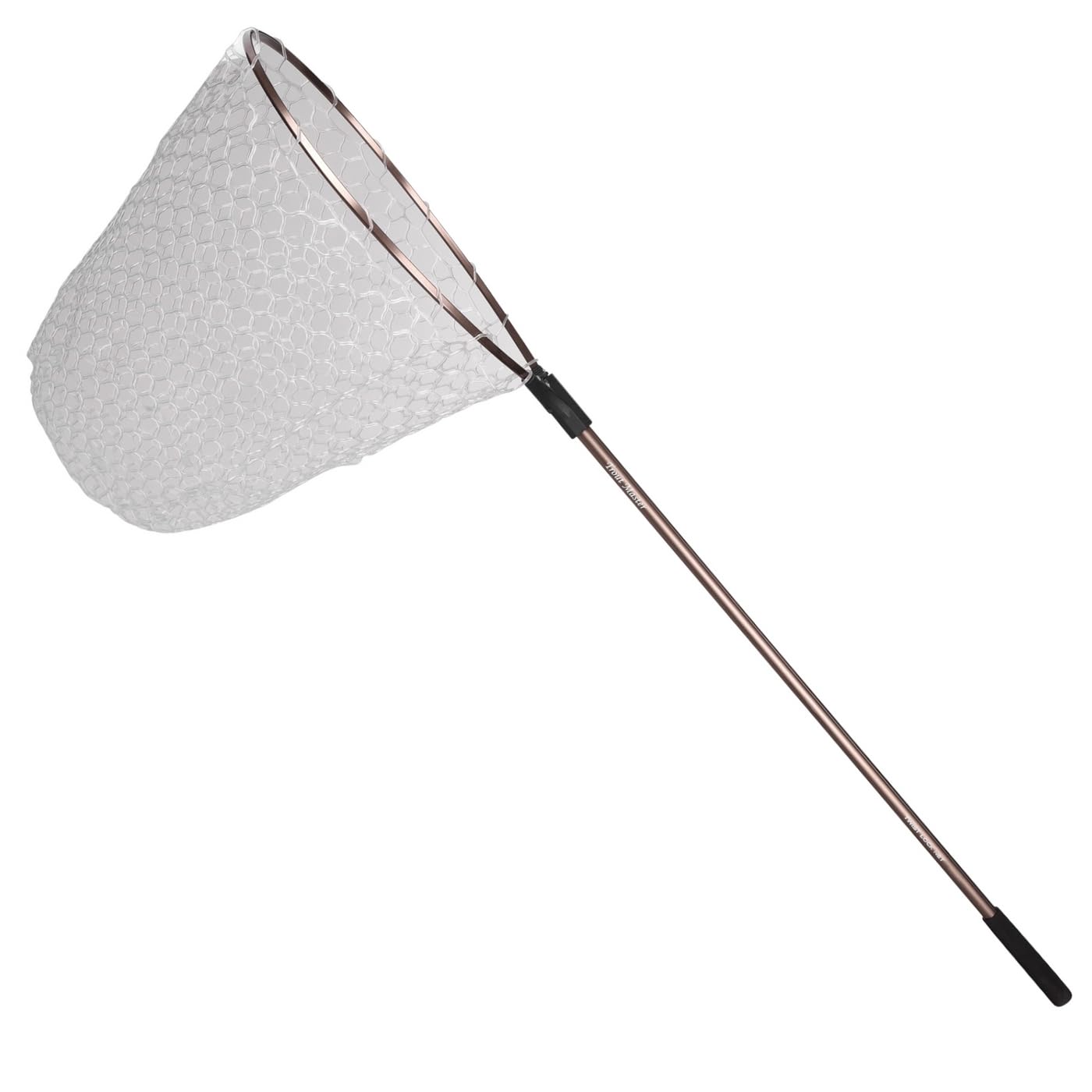 Trout Master Twist Lock Rubber Net 50x45x45 - Forellenkescher, Kescher zum Forellenangeln,Angelkescher