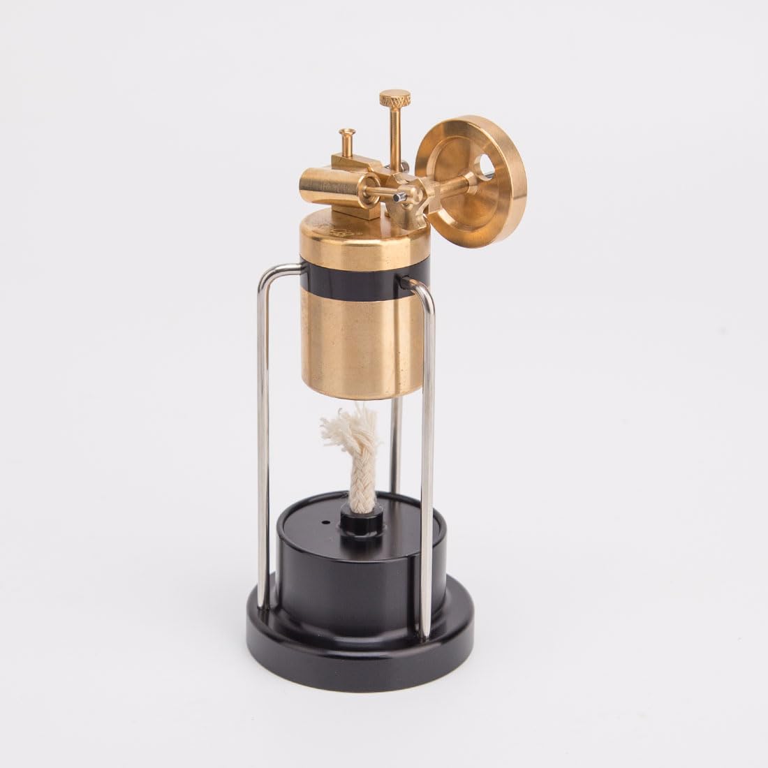 TechnixLabz Mini Steam Motor Modell, Retro Dreibeinige Oszillierende Einzylinder-Maschine, MINT-Bildungsgeschenk für Sammler