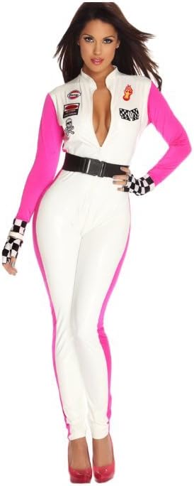 GGTBOUTIQUE Top Totty Sexy Ladies Racing Driver Halloween Costume