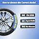 Automatische Schneeketten, 2 Stück x 12mm, 1 Minute schnelle Montage von Schneeketten mit automatischem Spanner,universelle Notfall-Reifentraktionskette für Pkw, Pickups und SUVs (HKN 140)