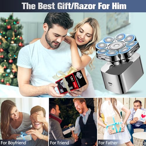 Sakioo SB-GM9DT-SHAVER-160-20240805 9D Electric Head Shavers For Bald Men thumb #6