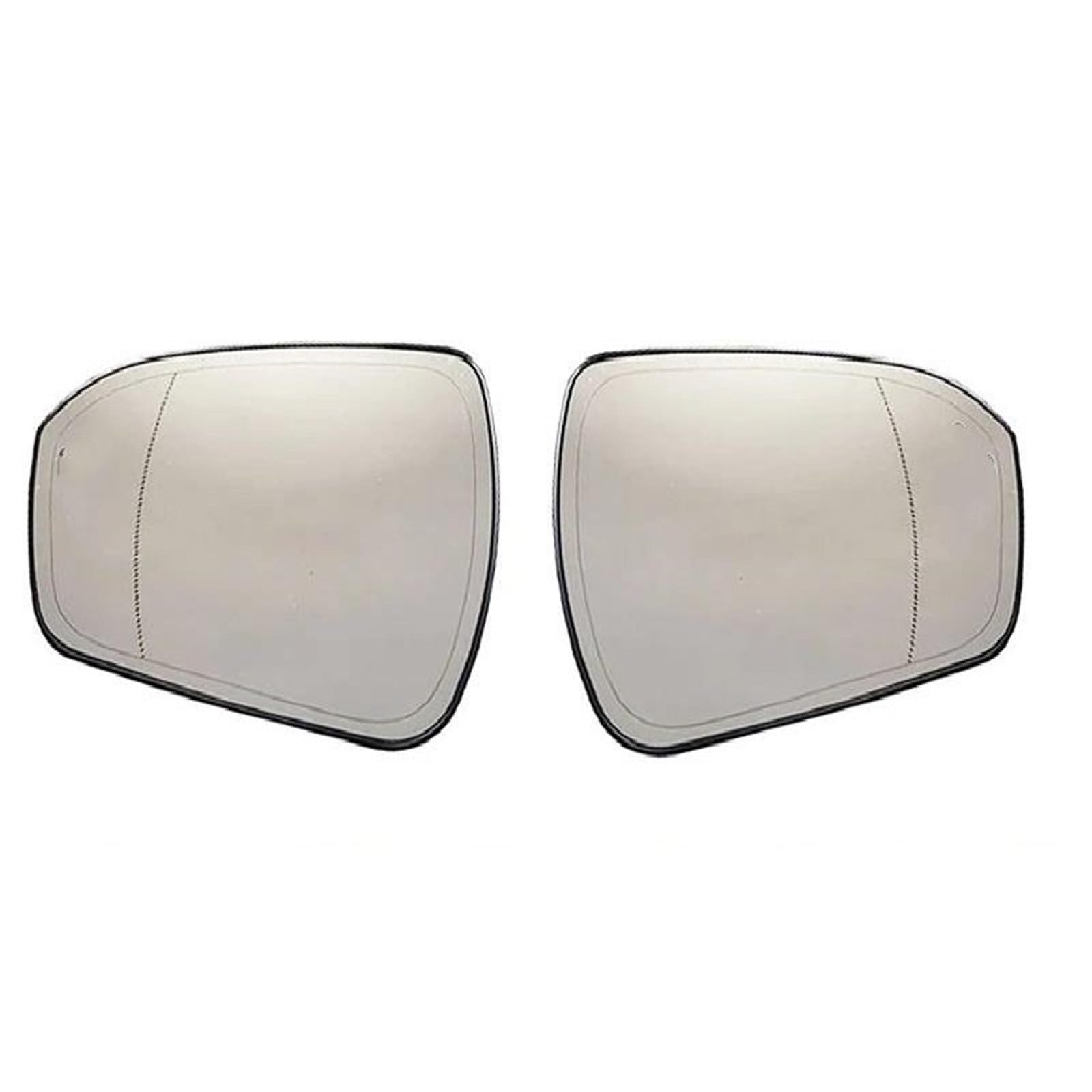 Espejos Retrovisores Laterales Para Ford Para Mondeo 2013 2014 2015 2016 2017 2018 Lentes De Espejo Retrovisor Lentes De Espejos Laterales Cristal de retrovisor lateral(Izquierda y derecha)