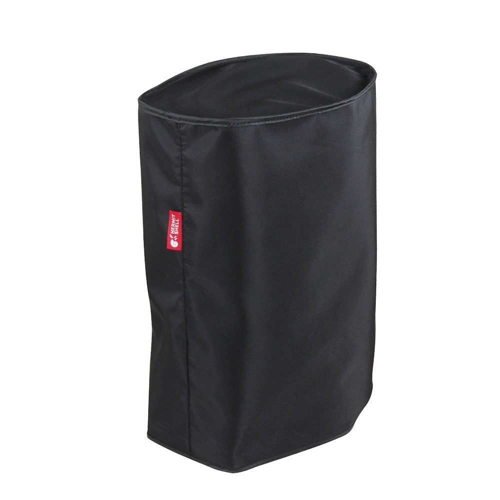 Dust Proof Cover with Soft Velvet Lining for Hamilton Beach 12-Cup Coffee Maker Programmable Brewstation Summit Dispensing Coffee Machine (48464) by Hermitshell (Black)