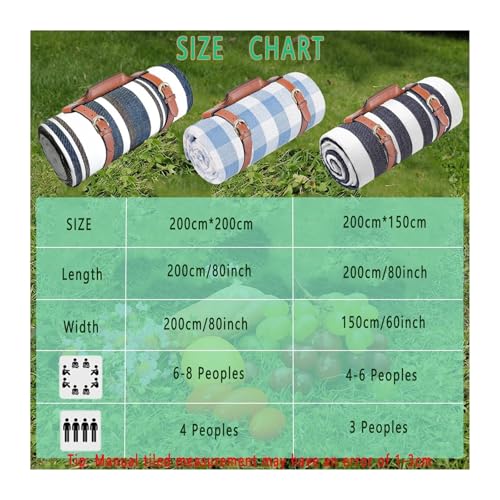 Tapis de plage imperméable et pliable grand format 200x150cm rouge - 3