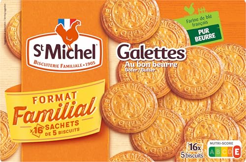 Biscuits Galettes Au Beurre St Michel La Boîte De 16x5 Biscuits De - vue 6