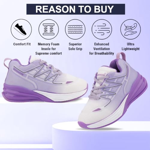 Image of BERSACHE Casual Sneaker Shoe for Kids| Soft Cushioned Insole, Slip-Resistance Casuals for Kids