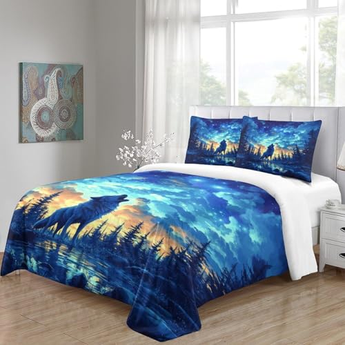 Housse de couette imprimée Tour Eiffel 3D en microfibre premium avec fermeture éclair - 5