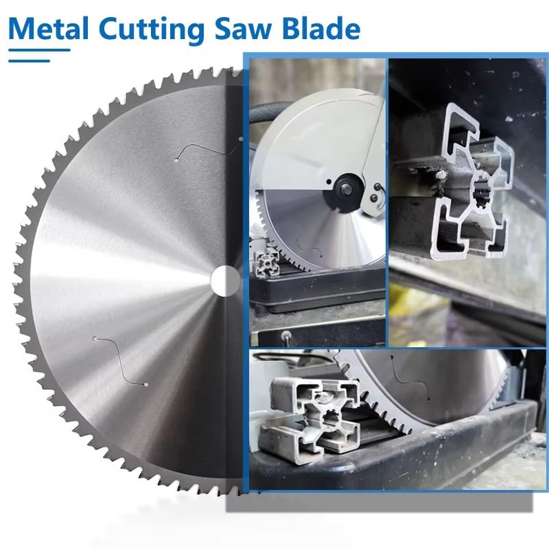 Iron Cutting Disc Saw Blade for Aluminum 66T 80T 90T Metal Carbide Cutting Disc 355mm Circular Saw Blade,355x2.6x25.4x90T