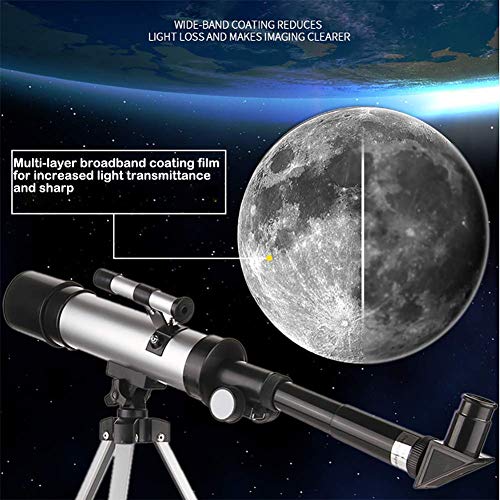 Telescopio monocular profesional HD con trípode de aluminio miniatura 3