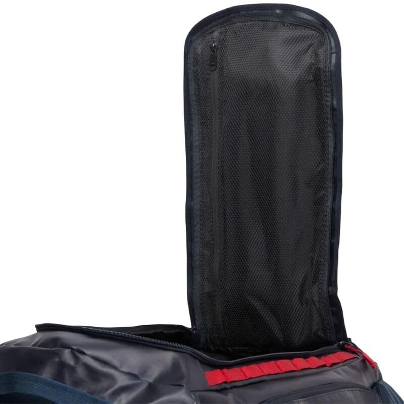 Helly Hansen Guide Duffel Bag, Bolsa de Viaje Azul Navy, 30L, Poliéster Ripstop, Resistente al Agua, Convertible en Mochila (Azul)