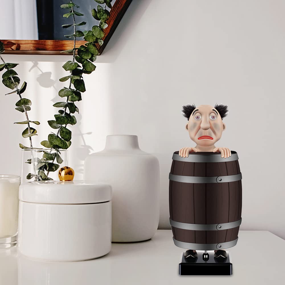 Dispenser Di Sigarette Divertente Babbo Natale - Portasigarette In Legno, Regalo Uomo Per Natale, Contenitore Da Tavolo - 2