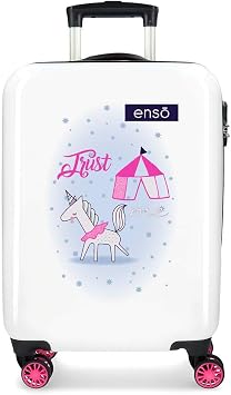 Enso Fantasy Maleta de cabina Multicolor 37x55x20 cms Rígida ABS Cierre  combinación 32L 2,5Kgs 4 ruedas dobles Equipaje de Mano : Amazon.es:  Equipaje